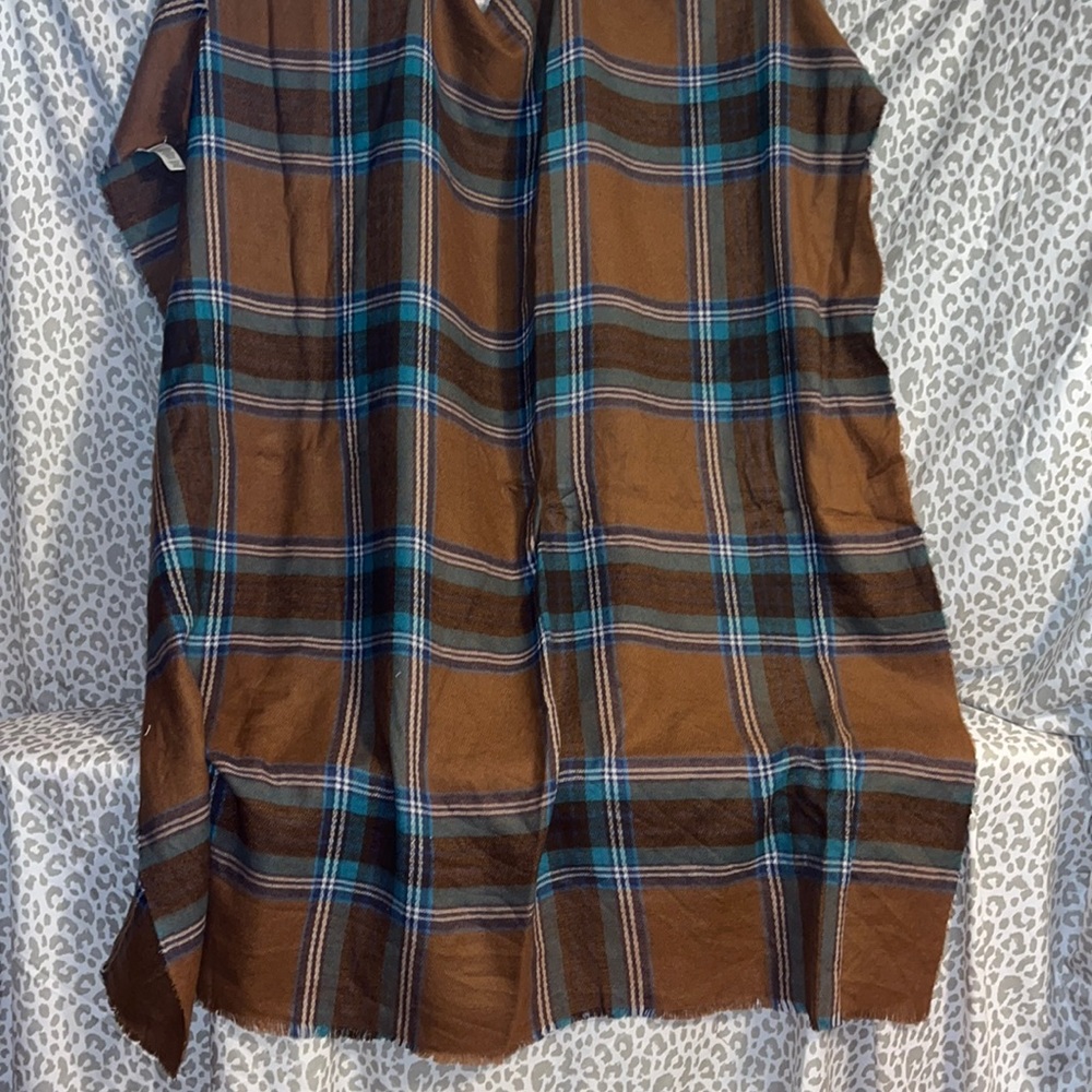 Brand new without tags Never worn XXL scarf or wrap multicolored.